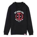 HOODIE COTTON BRUSHED DEADPOOL