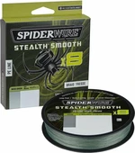 SpiderWire Stealth® Smooth8 x8 PE Braid Moss Green 0,11 mm 150 m 10,3 kg-22 lbs Angelschnur