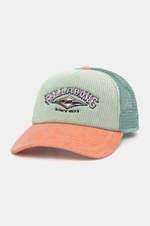 Kšiltovka Billabong Since 73 Cord Trucker zelená barva, s potiskem, UBJHA00373