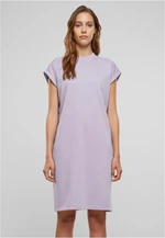 Women's Oversized Terry Dress - Purple