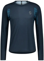 Scott Shirt Trail Run Midnight Blue/Atlantic Blue L Tricou cu mânecă lungă pentru alergare