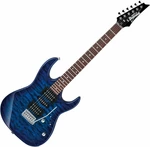 Ibanez GRX70QA-TBB Transparent Blue Burst Guitarra eléctrica