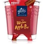 GLADE Warm Apple Pie vonná svíčka s vůní Apple, Cinnamon, Baked Crisp 129 g