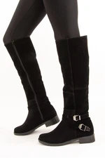 Fox Shoes Black Women's Boots