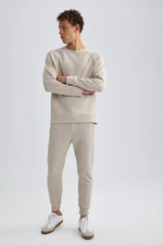 DEFACTO Slim Fit Rib Hem With Pockets Pique Sweatpants