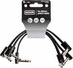 Dunlop MXR DCISTR06R Ribbon TRS Cable 3 Pack Černá 15 cm Lomený - Lomený