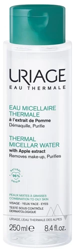 Uriage Micelární čisticí voda pro smíšenou a mastnou pleť Eau Thermale (Thermal Micellar Water) 250 ml