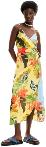 Desigual Dámské šaty Swim Tropical Leave 24SWMW139019 S