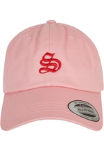 Letter Pink Low Profile Cap S