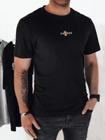 Men's T-shirt with black Dstreet print