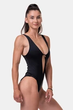 Women's swimsuit Nebbia One-colour monokini 560 black S