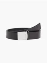 Black Men's Leather Belt Calvin Klein Jeans - Men's