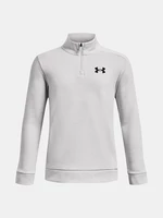 Under Armour Sweatshirt UA Armour Fleece 1/4 Zip-GRY - Boys