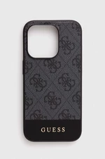 Puzdro na mobil Guess iPhone 15 Pro 6.1" šedá farba