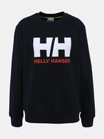 Tmavomodrá dámska mikina s potlačou HELLY HANSEN Logo