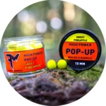 Feedermania plovoucí nástrahy high power pop-up boilies & barrels 10 mm - sweet pineapple