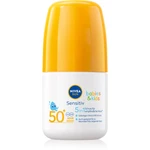 Nivea Sun Sensitiv dětské mléko na opalování roll-on SPF 50+ 50 ml