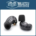 Dekoni Audio Single-GEMINI-SM Prises pour écouteurs Black