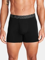 Set of three men's boxer shorts in black Under Armour M UA Perf Cotton 6in