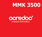 Ooredoo 3500 MMK Mobile Top-up MM