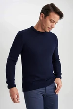 DEFACTO Standard Fit Crew Neck Knitwear Pullover