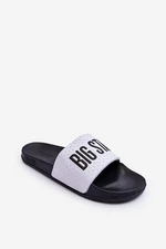 Classic Women's Big Star Flip-Flops White and Black