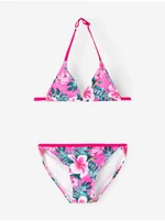 Pink Girly Floral Swimwear name it Ziza - Girls