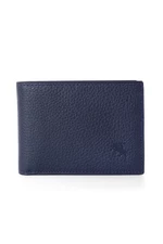 Polo Air Navy Blue Genuine Leather Wallet