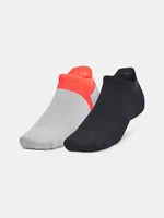 Under Armour Socks UA AD Run Lite 2pk NS Tab-GRY - Unisex