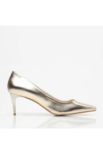 Hotiç Gold Women's Thin Heels