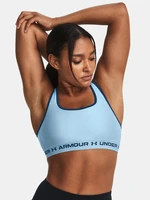 Under Armour Bra Crossback Mid Bra-BLU - Women