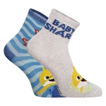 2PACK kids socks E plus M Baby shark multicolor