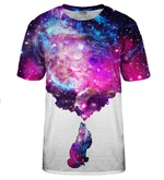 Bittersweet Paris Unisex's Galactic Wolf T-Shirt Tsh Bsp026