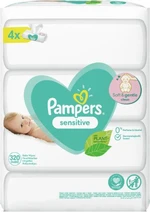 Pampers Sensitive XXL Vlhčené ubrousky 4 x 80 ks