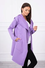 Worm with loose hood purple