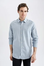 DEFACTO Modern Fit Long Sleeve Shirt