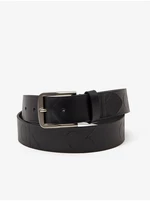 Black Men's Leather Belt Calvin Klein Jeans - Men's