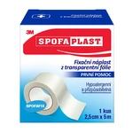 3M Spofaplast 432 2,5 cm x 5 m Fixační náplast z transparentní folie 1 ks