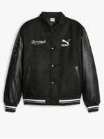 Puma Team Varsity Men's Black Jacket