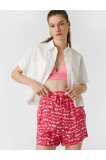 Koton Shorts - Rosa - Normal Waist