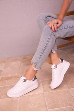 Soho White-Platinum Women's Sneakers 18314