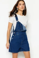 Trendyol Blue Strap Denim Overalls, Overalls