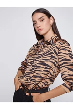 Koton Zebra Patterned Shirt