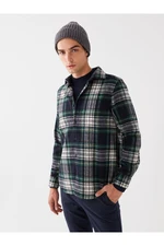 LC Waikiki Regular Fit Long Sleeve Plaid Men's Lumberjack Shirt Jacket