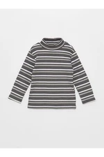 LC Waikiki Turtleneck Long Sleeve Striped Baby Boy T-Shirt