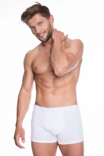 Iron white boxers