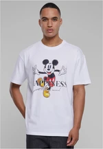 Disney 100 Mickey Happiness men's T-shirt oversize white