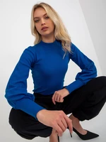 Dámská halenka Fashionhunters Royal Blue