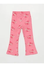 LC Waikiki Elastic Waist Barbie Printed Baby Girl Tights