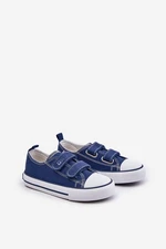 Children's Velcro Sneakers Big Star Blue